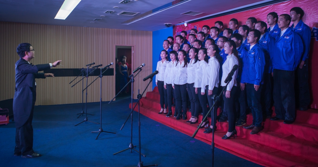 唱响bti体育之歌 共抒美好情怀——bti体育智能“双庆”合唱角逐圆满实现