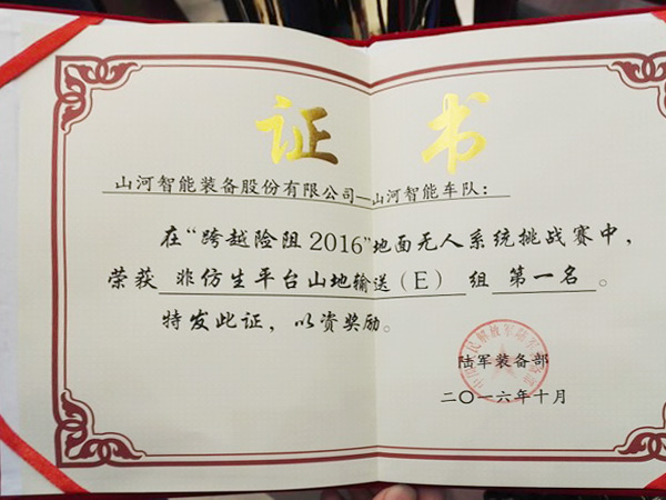 “逾越险阻2016”——bti体育智能夺魁