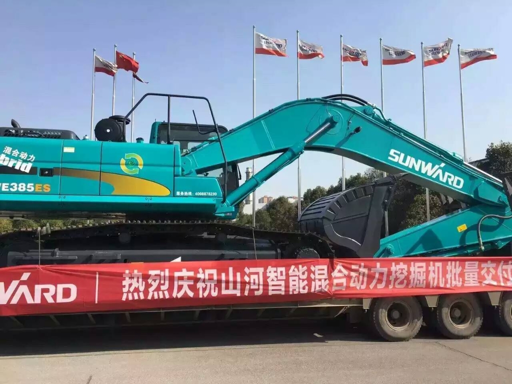 就这样被你驯服！bti体育智能100台液压混合动力挖掘机挺进矿山