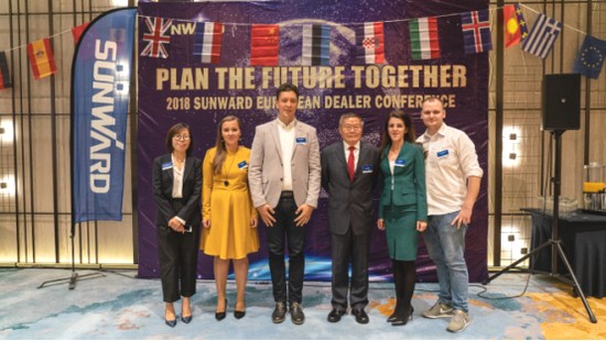 携手同谋将来， bti体育智能2018欧洲代理商大会隆沉召开