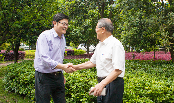 加拿大国会议员谭耕一行来bti体育智能调查