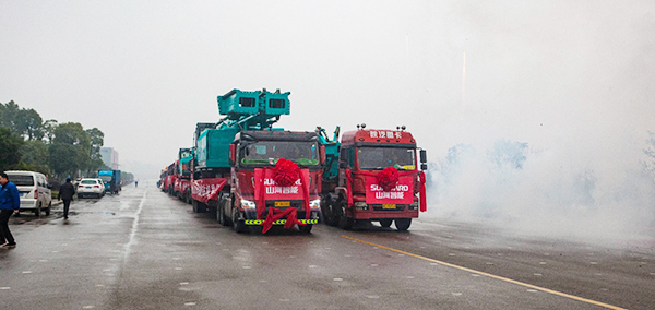 新年开门红！bti体育智能5000万设备批量发车