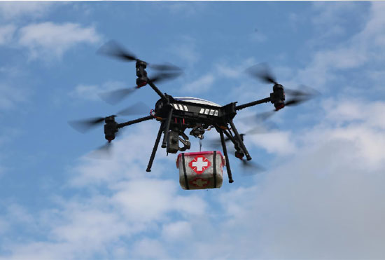 展示三湘警界风彩，首届警用无人机实战演练在bti体育科技圆满进行