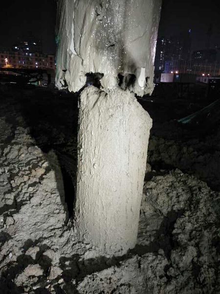 见证事业的时刻，bti体育智能旋挖刷新国内旋挖入岩纪录