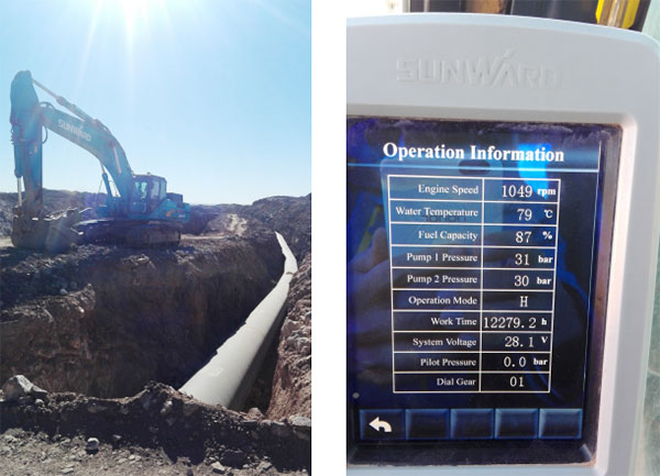 伊朗客户点赞bti体育智能全系列液压挖掘机