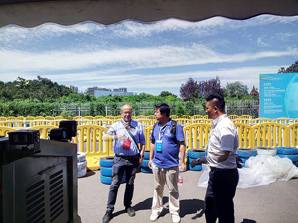 bti体育智能“龙马一号”惊艳亮相世界机械人大会