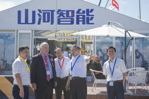 bti体育智能酷帅曾大虾，一大波美图带你亲临北京BICES展