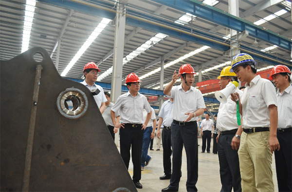 淮北市委书记黄晓武一行调研bti体育矿装