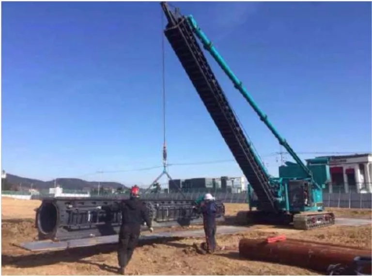 国产的高慢！bti体育智能SWCH600-125M全液压履带桩架