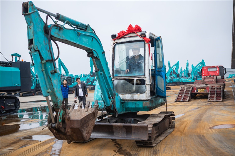 庆幸归来！bti体育智能第一代挖机顺利“回家”啦