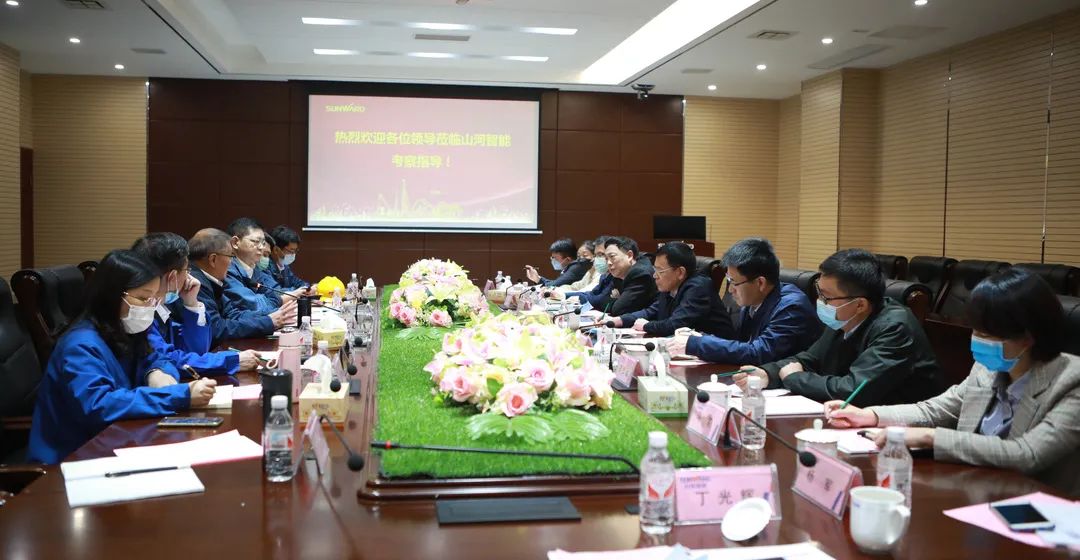 宁夏工信厅副厅长张伟一行调研bti体育智能