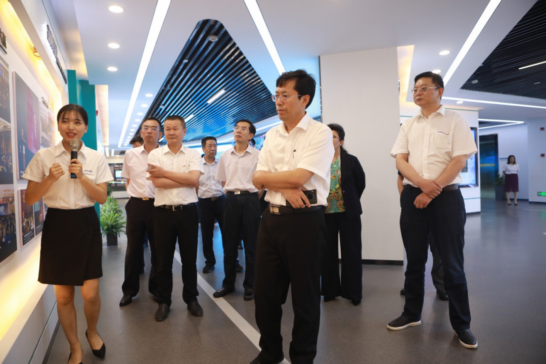 岳阳市委书记王一鸥带队调研bti体育智能