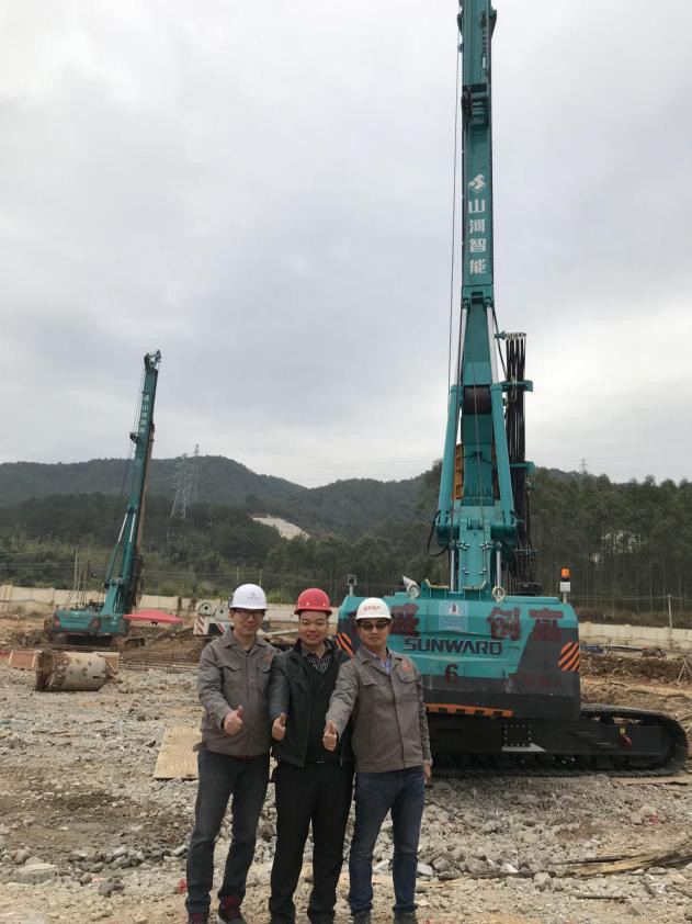 星级品质+星级售后，所以他选择了bti体育智能旋挖钻机