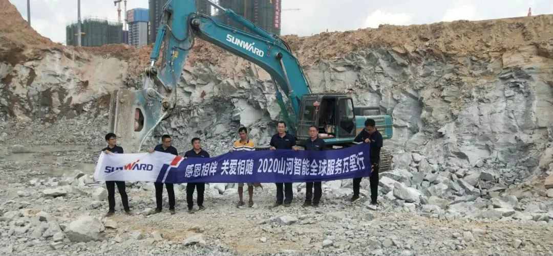 感恩相伴，关爱相随——bti体育智能服务万里行深刻广洋装务客户