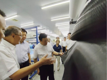 副省长陈飞调研bti体育航空产业