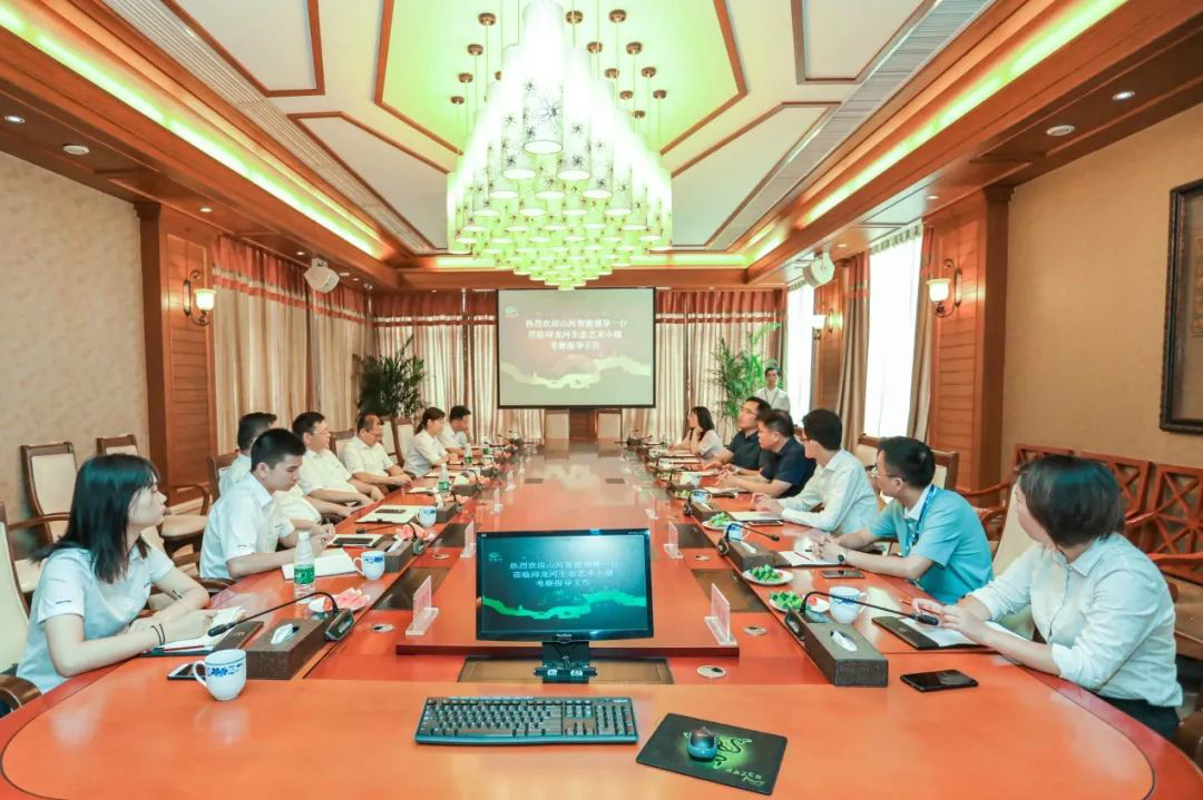 bti体育智能党委赴浔龙河互换进建