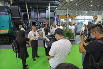 强化区位优势 进军砂石破碎领域 bti体育智能广州砂石展美满收官