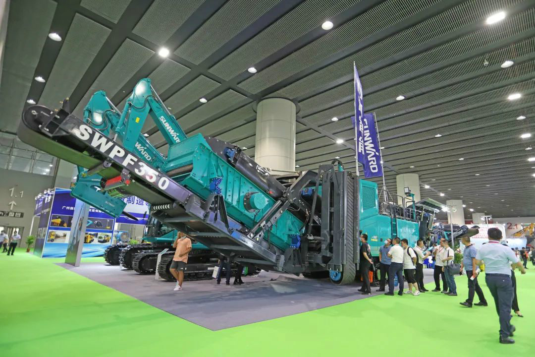 强化区位优势 进军砂石破碎领域 bti体育智能广州砂石展美满收官