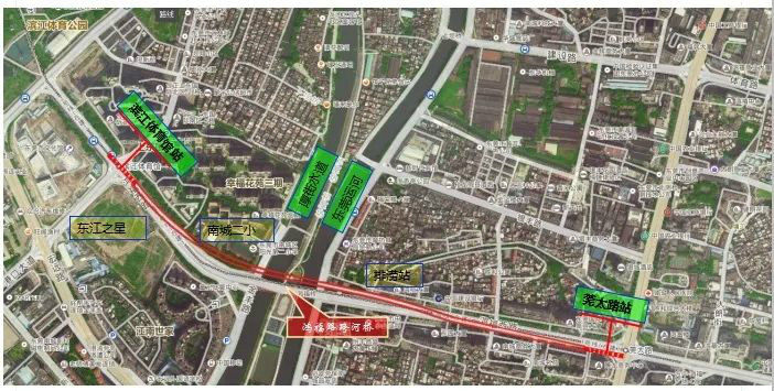 占得东风第一枝！中铁bti体育盾构机成东莞地铁一号线首台始发盾构机