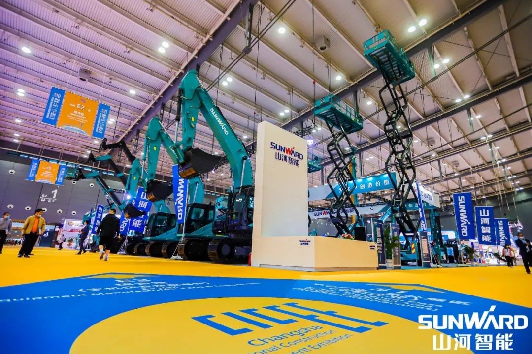 “bti体育绿”亮相长沙国际工程机械展，50余款产品尽显bti体育智能创新实力