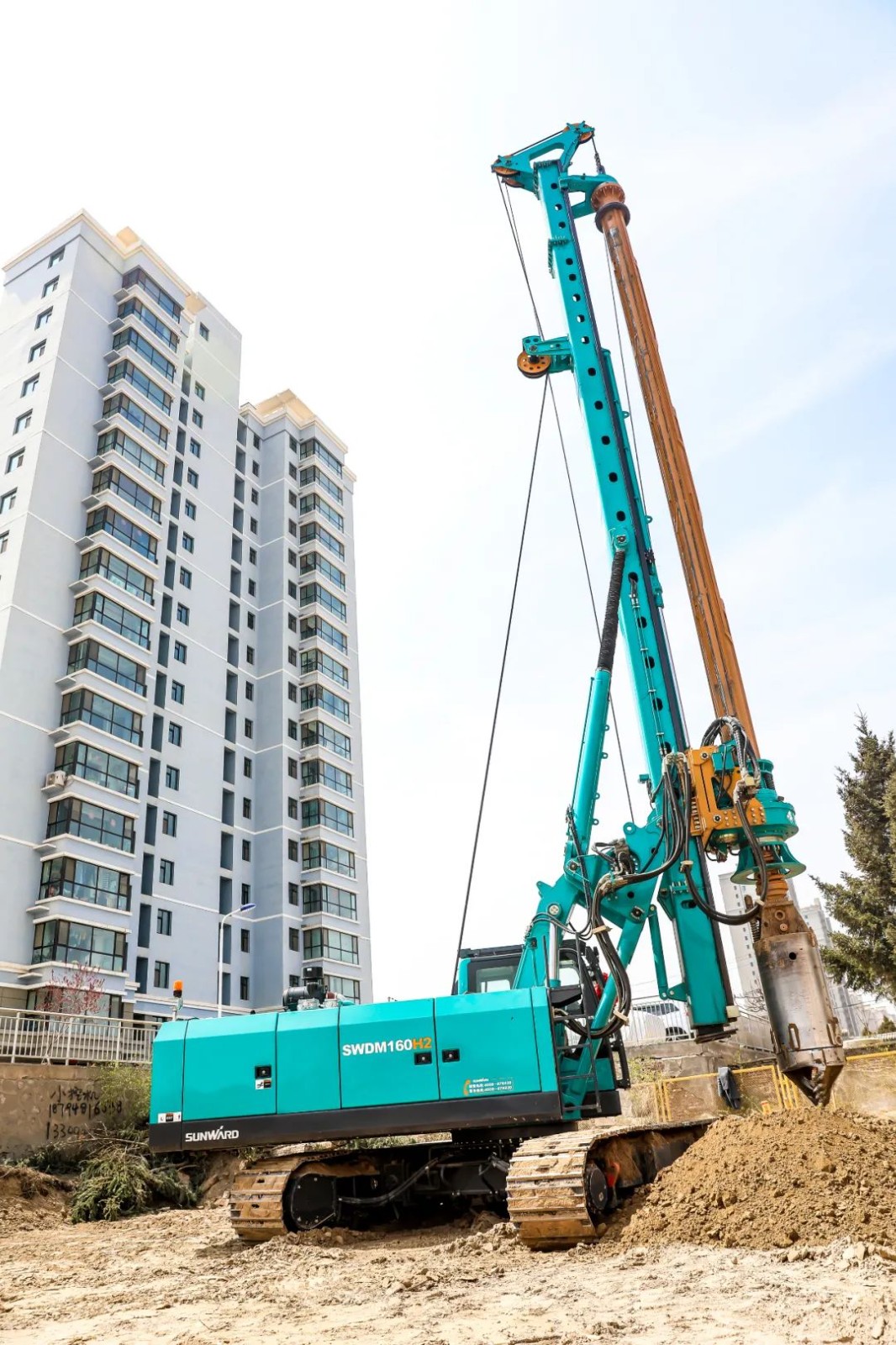 bti体育智能SWDM160H2旋挖钻机荣膺中国工程机械年度产品TOP50市场阐发金奖