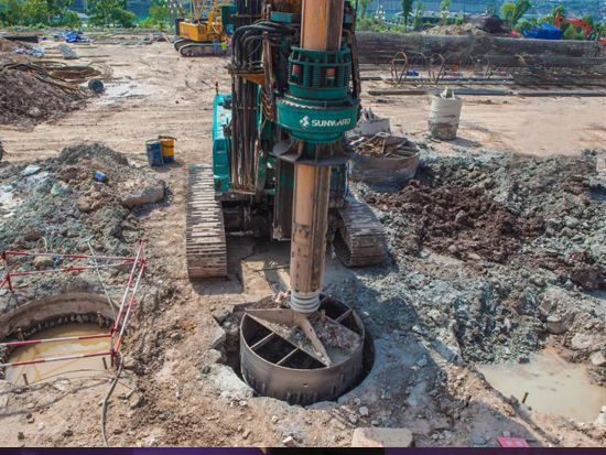 3.5米直径高效入岩，他携bti体育智能旋挖名动山城