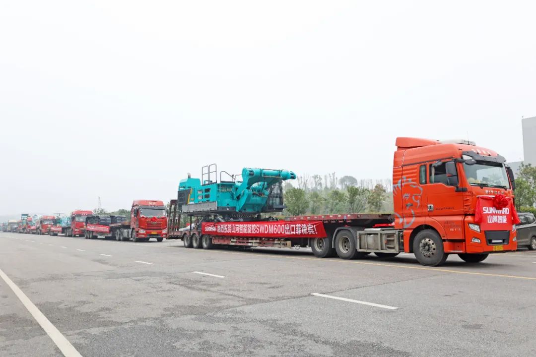 bti体育智能最大旋挖钻机出口菲律宾，开启拓展海表市场新篇章