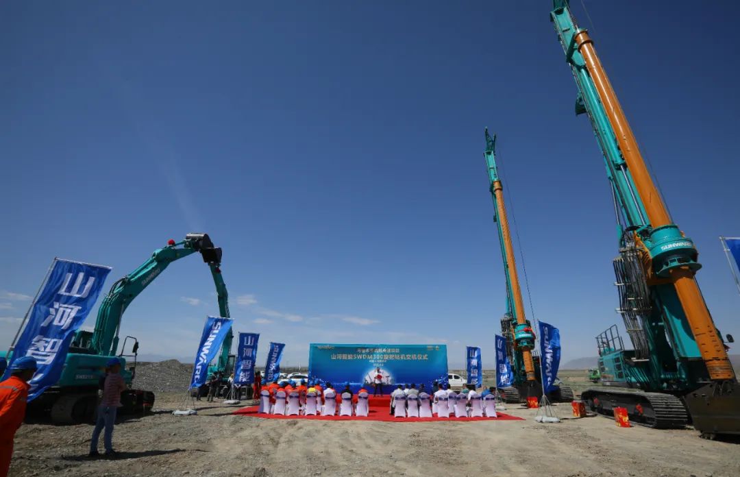 bti体育智能产品交付中国能建葛洲坝集团，助力建设大美新疆