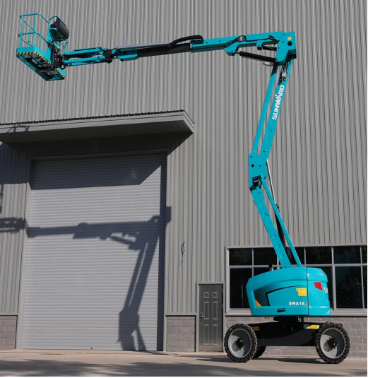 匠心打造！bti体育智能曲臂式高空作业平台正式投放市场