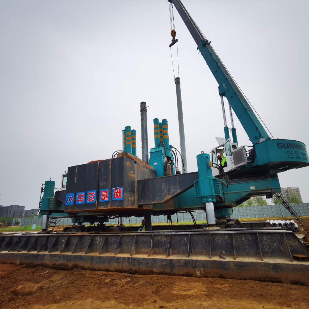 20天，800多根桩基！华安基础又受褒奖