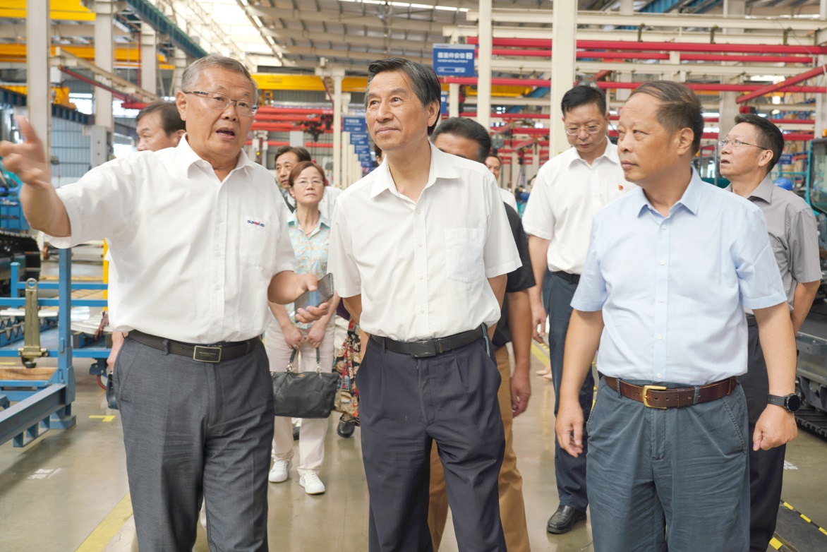 湖南省老科学技术工作者一行到访bti体育智能