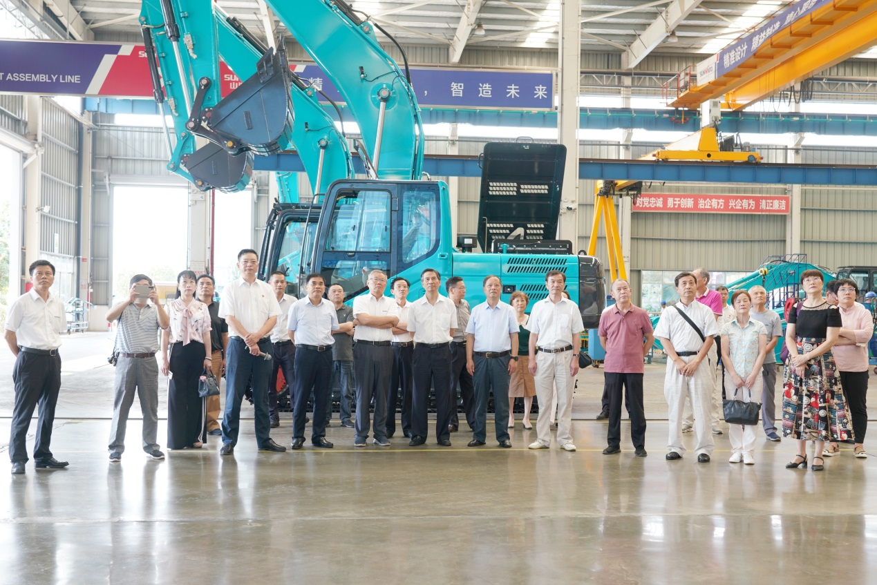 湖南省老科学技术工作者一行到访bti体育智能