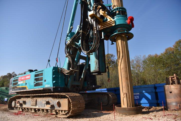 首根桩基开钻！bti体育智能助力新建沪渝蓉高快铁路建设