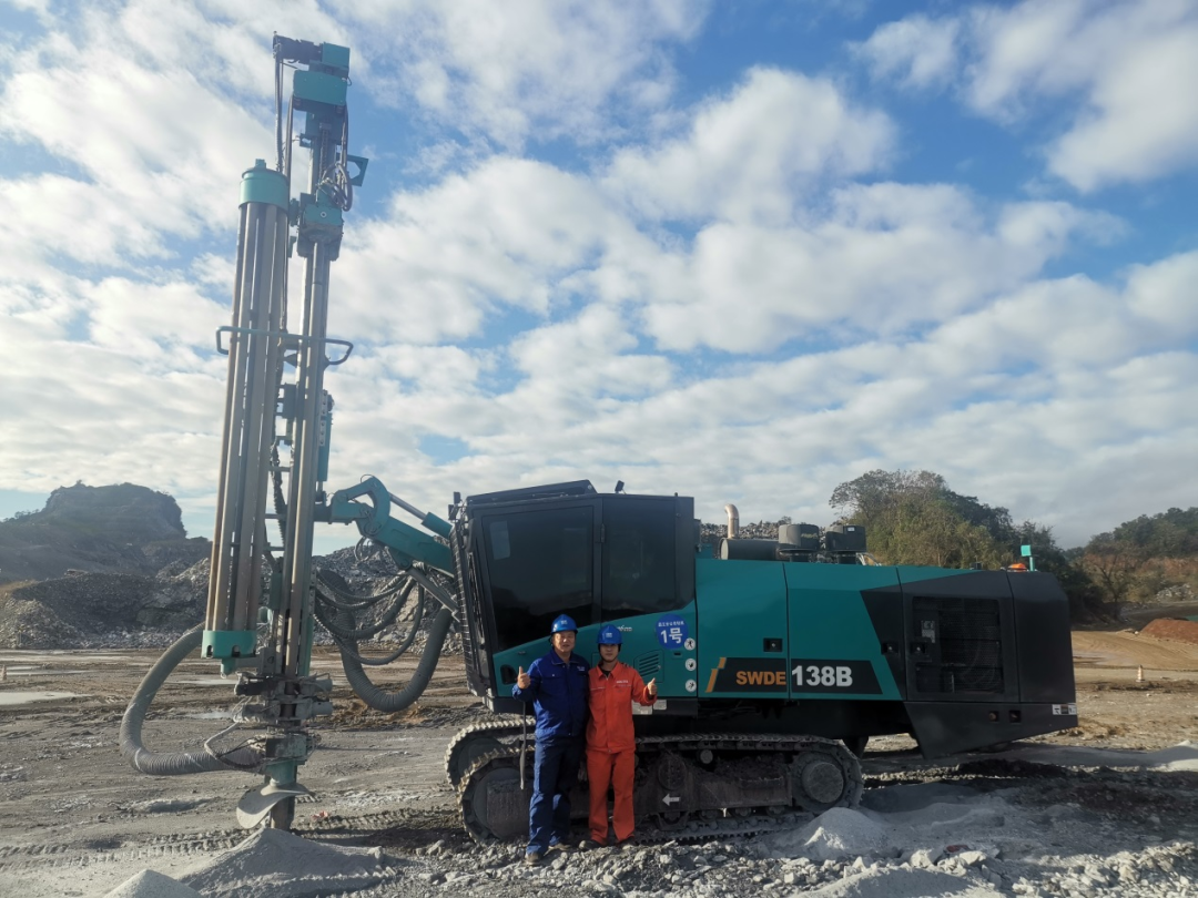 追加订单！bti体育智能一体化潜孔钻机助力海南华润水泥获好评