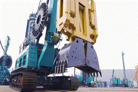 打造“明星产品”！bti体育智能地下陆续墙液压抓斗成功颁布