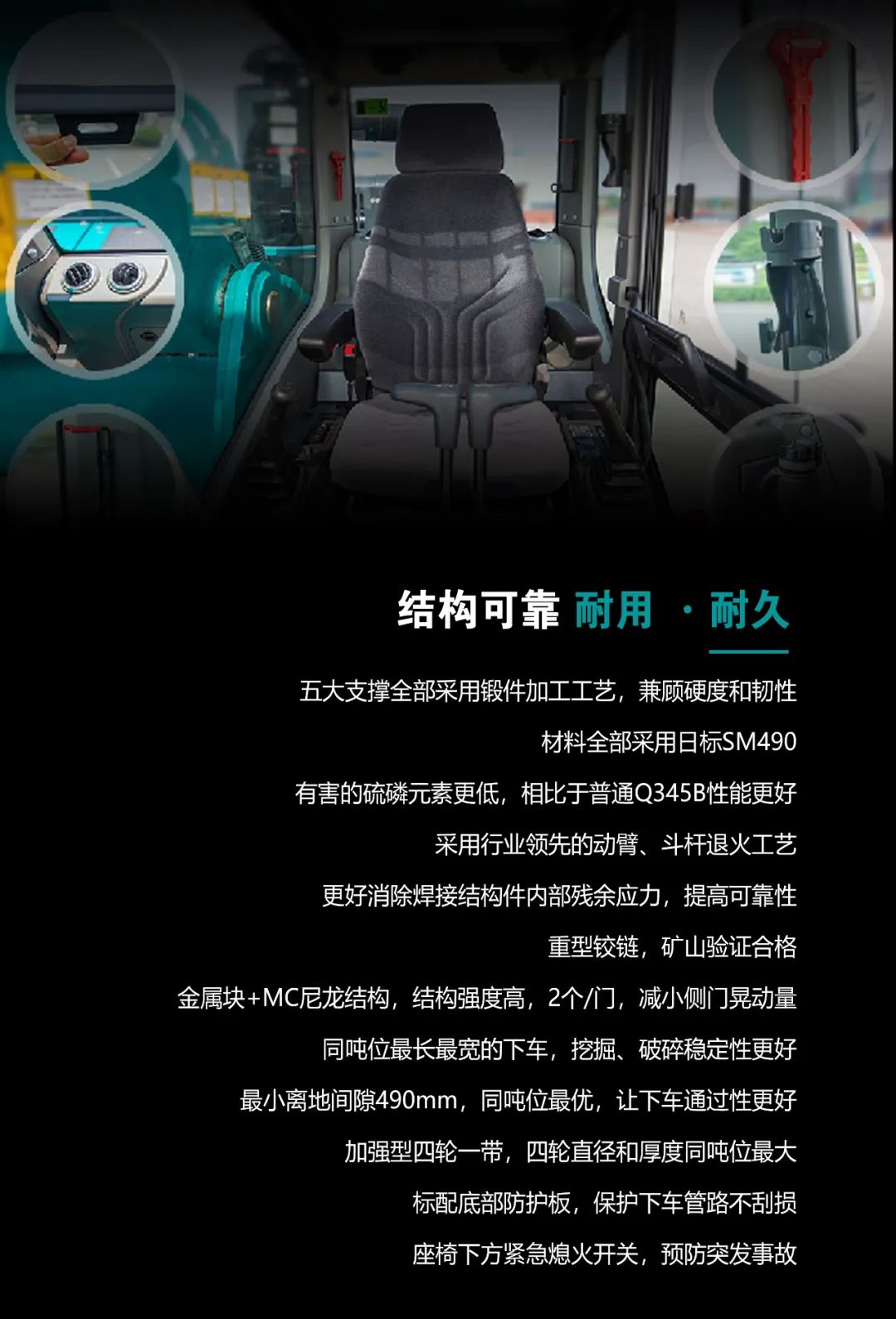 一图读懂 | 高配、高效！bti体育智能新一代26吨级挖掘机助您“掘”胜千里