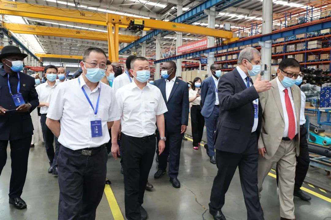 非洲驻华使节走访bti体育智能