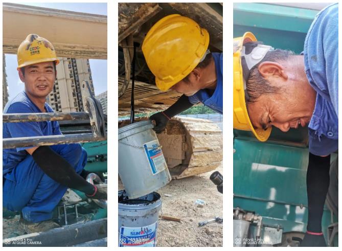 图集 | 战高温，迎“烤”验！bti体育人在行动