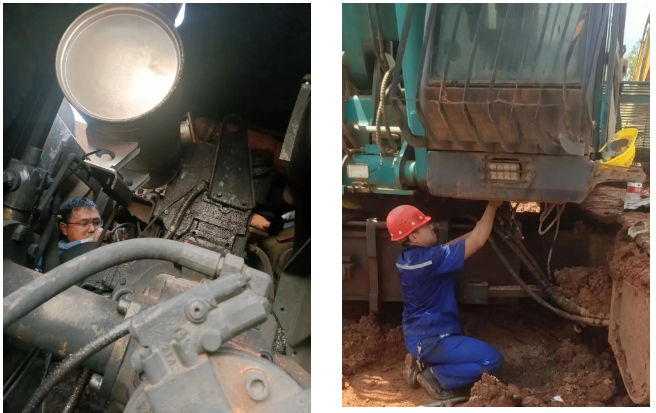 图集 | 战高温，迎“烤”验！bti体育人在行动