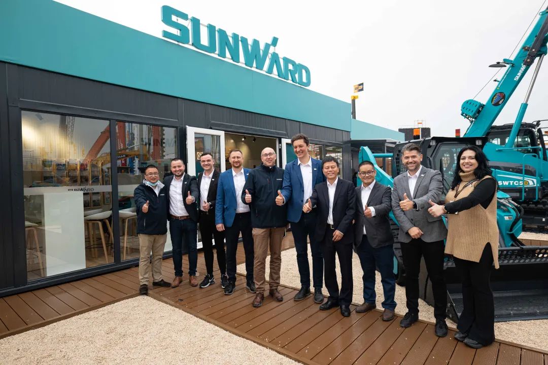 Bauma 2022 | 持续加码欧洲高端市场，“bti体育绿”闪灼德国慕尼黑