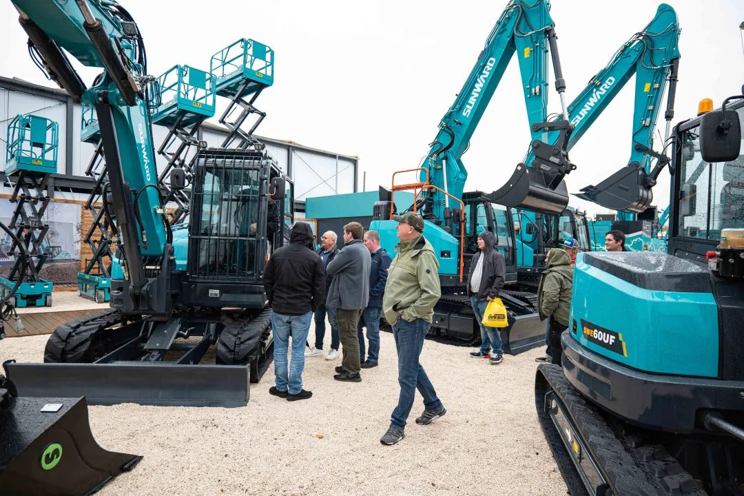 Bauma 2022 | 持续加码欧洲高端市场，“bti体育绿”闪灼德国慕尼黑