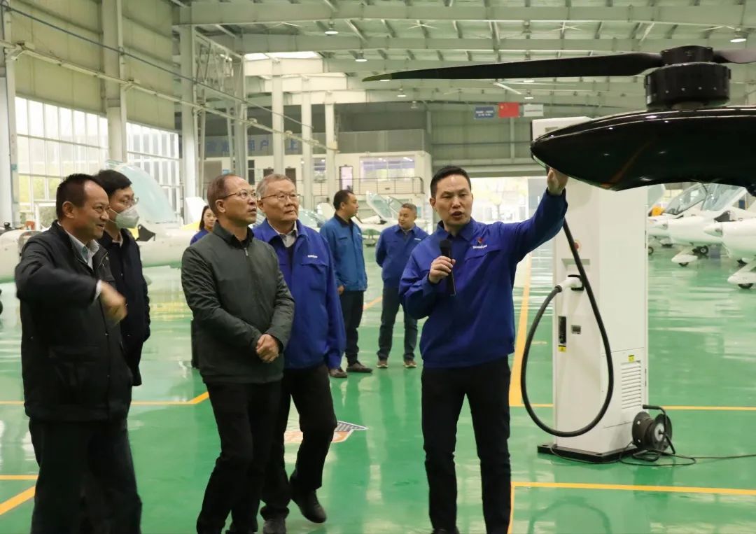 广州市国资委主任陈德俊调查bti体育智能航空产业基地