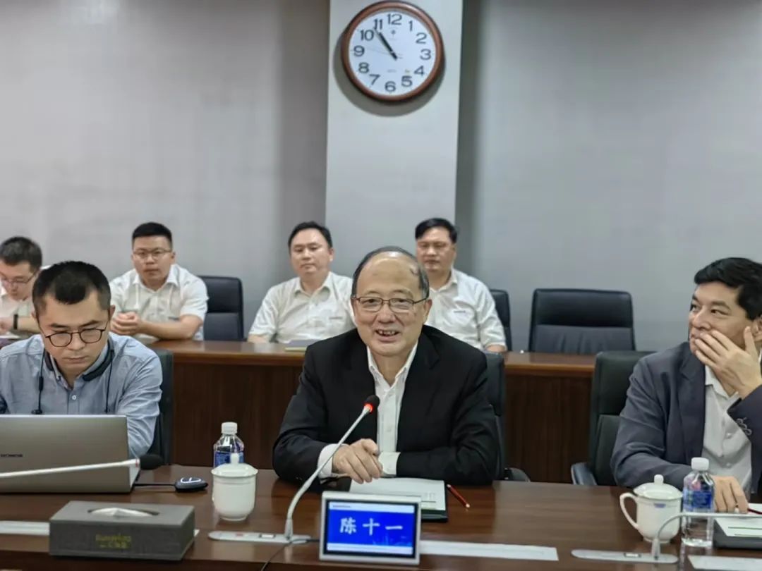 中国科学院院士陈十一率队到访bti体育智能