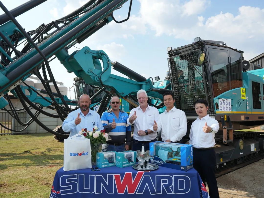 登陆南非，bti体育智能新型凿岩利器交付客户