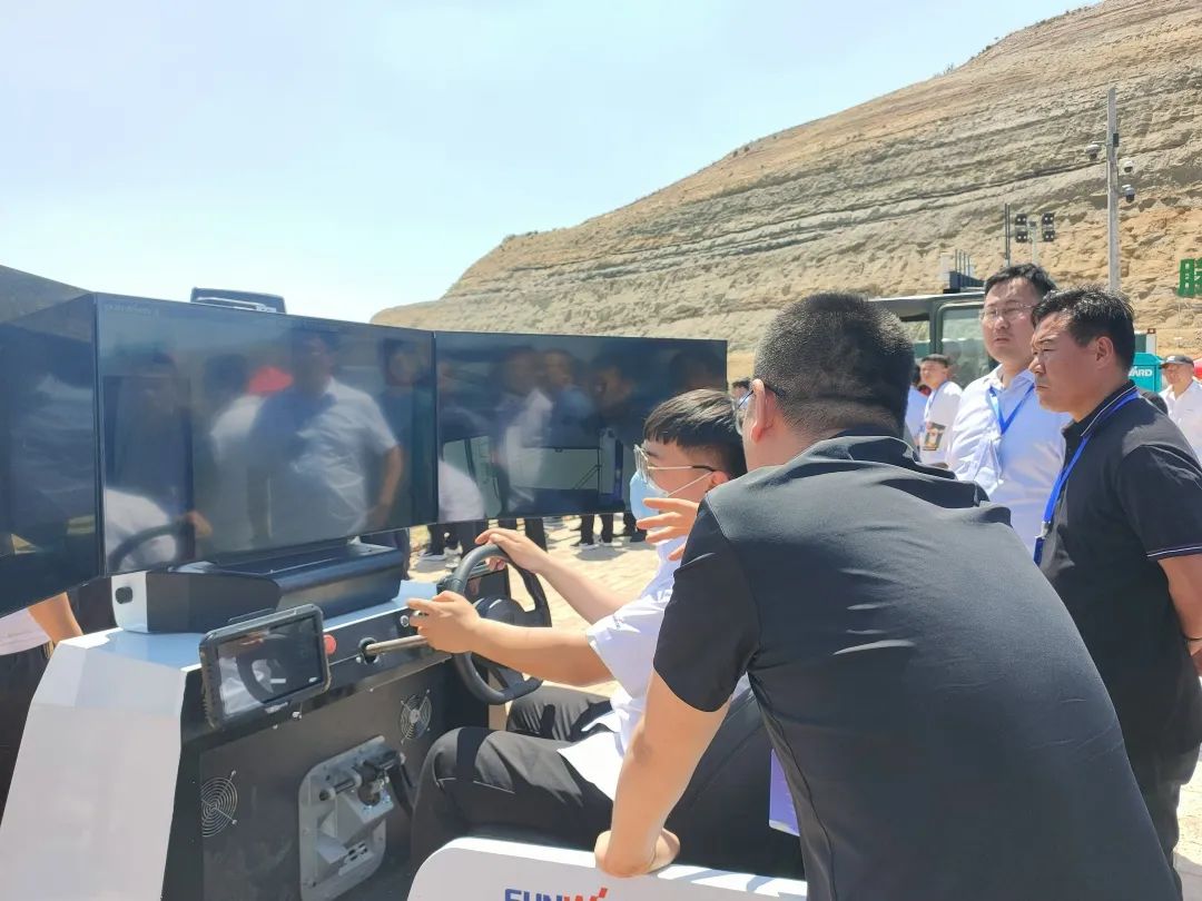 加码绿色矿山！“bti体育绿”亮相鄂尔多斯市煤矿三化融合现场推动会