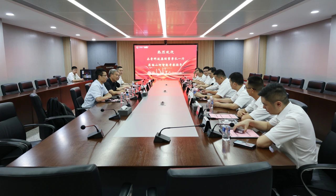 永青科技集团董事长胡晓东带队到访bti体育智能