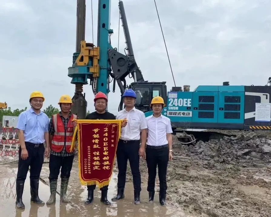 “零故障”“低能耗”！bti体育智能增程式电动旋挖钻机惊艳首秀