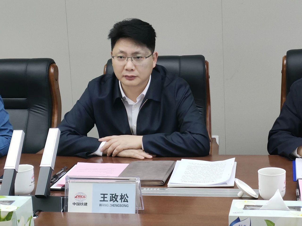 适应新局势，追求新合作！bti体育智能到访中铁二十三局