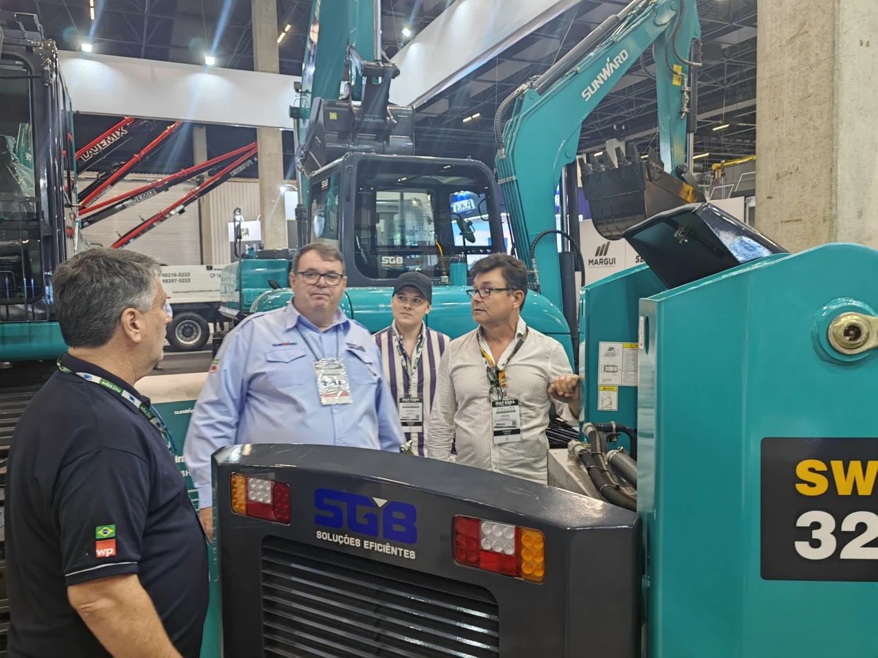 展出设备销售一空！bti体育智能亮相2024巴西矿业展览会！