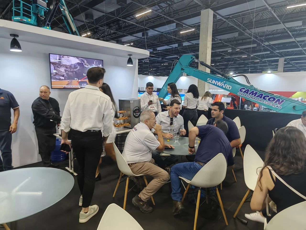 展出设备销售一空！bti体育智能亮相2024巴西矿业展览会！